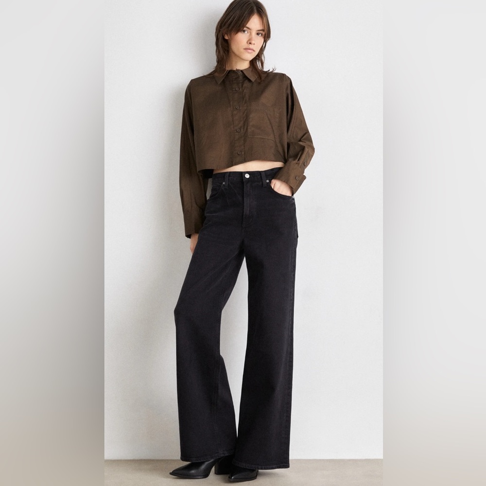 Citizens of Humanity Paloma High Rise Wide Leg Jeans, 30 (10)